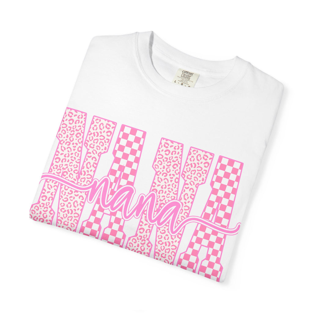 Grandma Script Checkerboard T-Shirt
