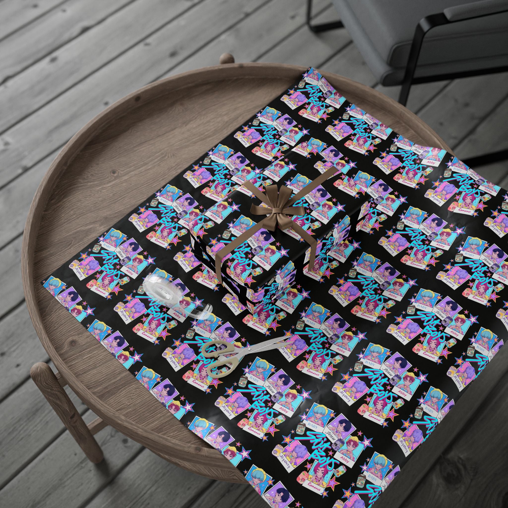 KPOP, Fun Wrapping Paper for Birthdays, Holidays, Parties, Arts and Crafts