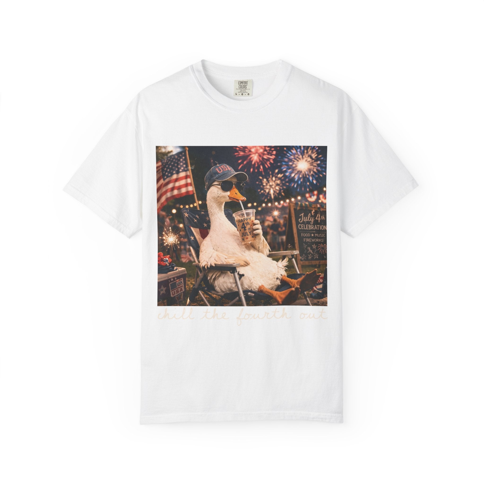 Patriotic Seagull Tshirt