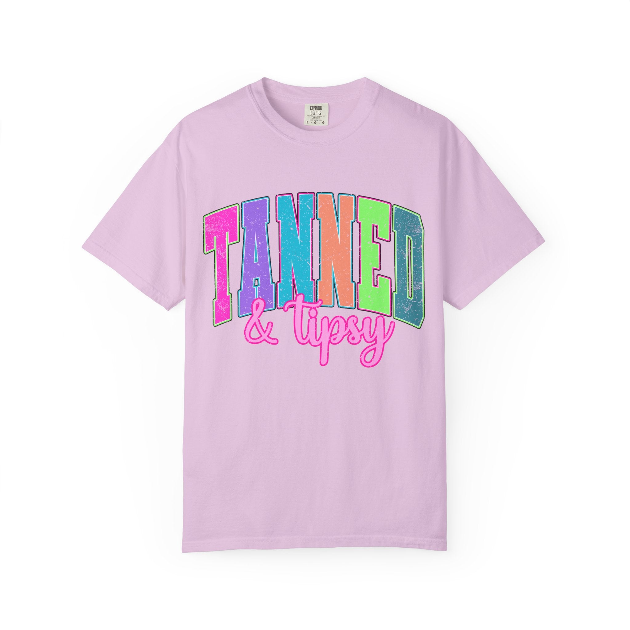 "Tanned & Tipsy" Graphic Tee