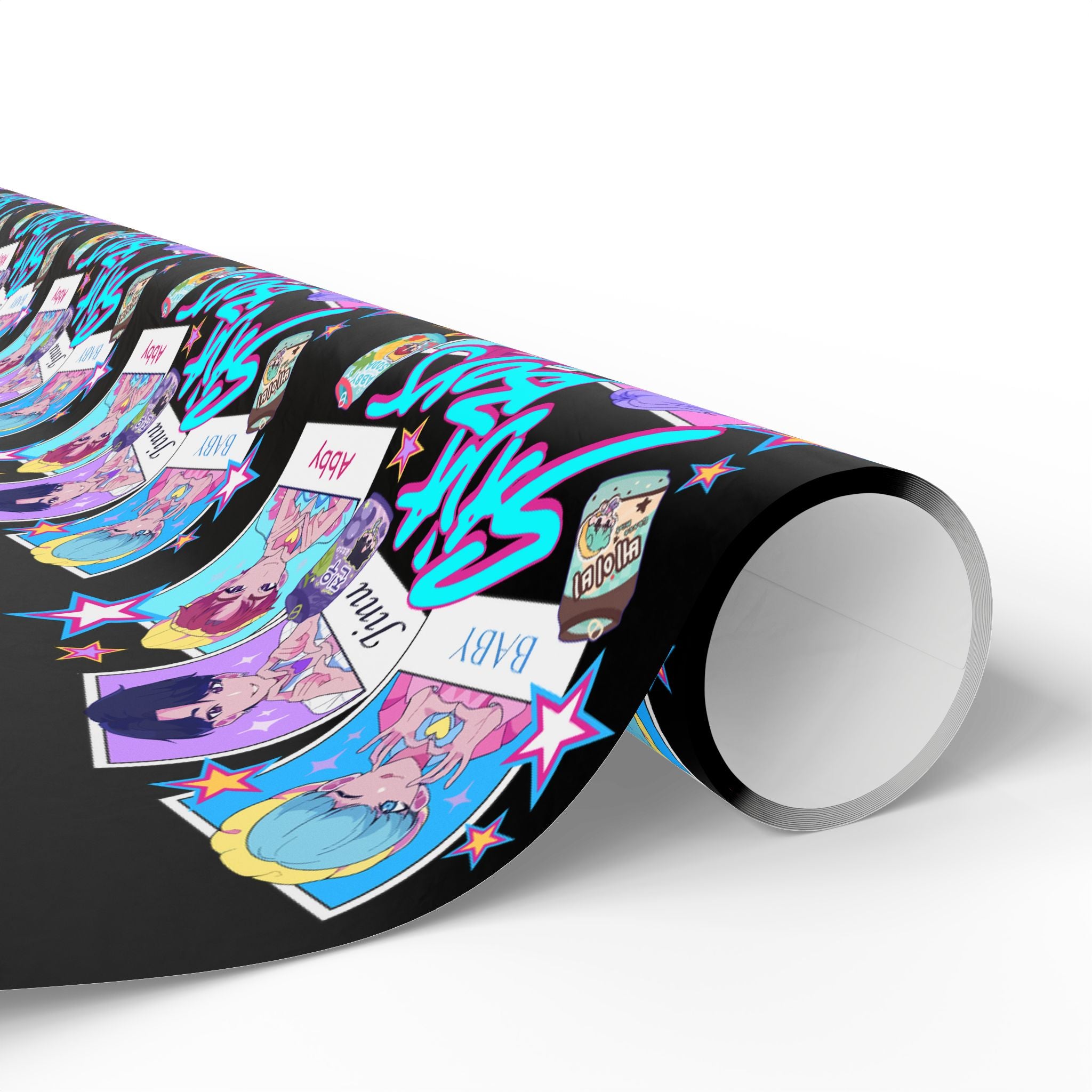 KPOP, Fun Wrapping Paper for Birthdays, Holidays, Parties, Arts and Crafts