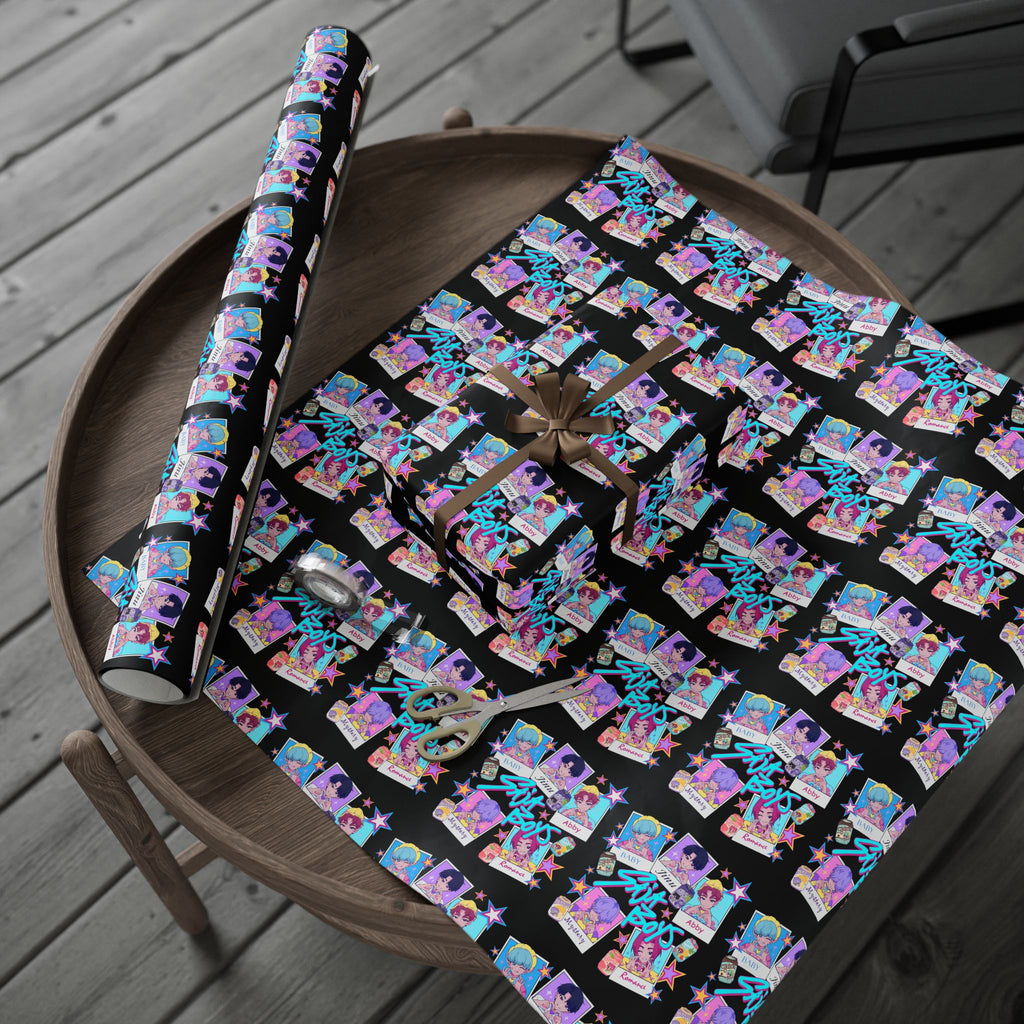 KPOP, Fun Wrapping Paper for Birthdays, Holidays, Parties, Arts and Crafts