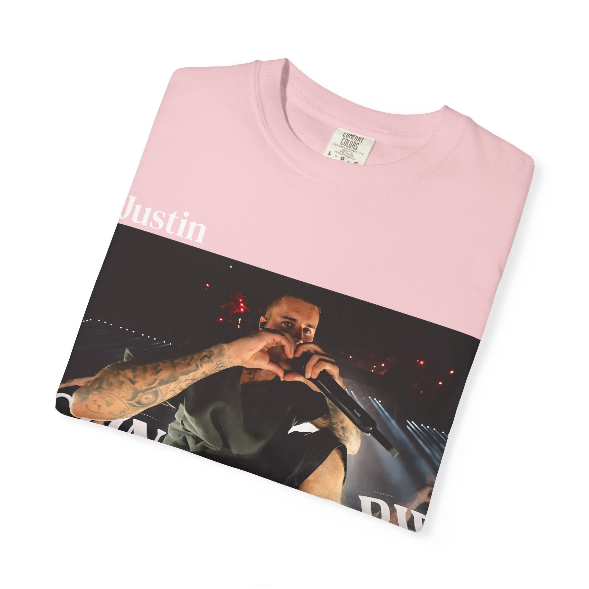 Justin’s concert Tee