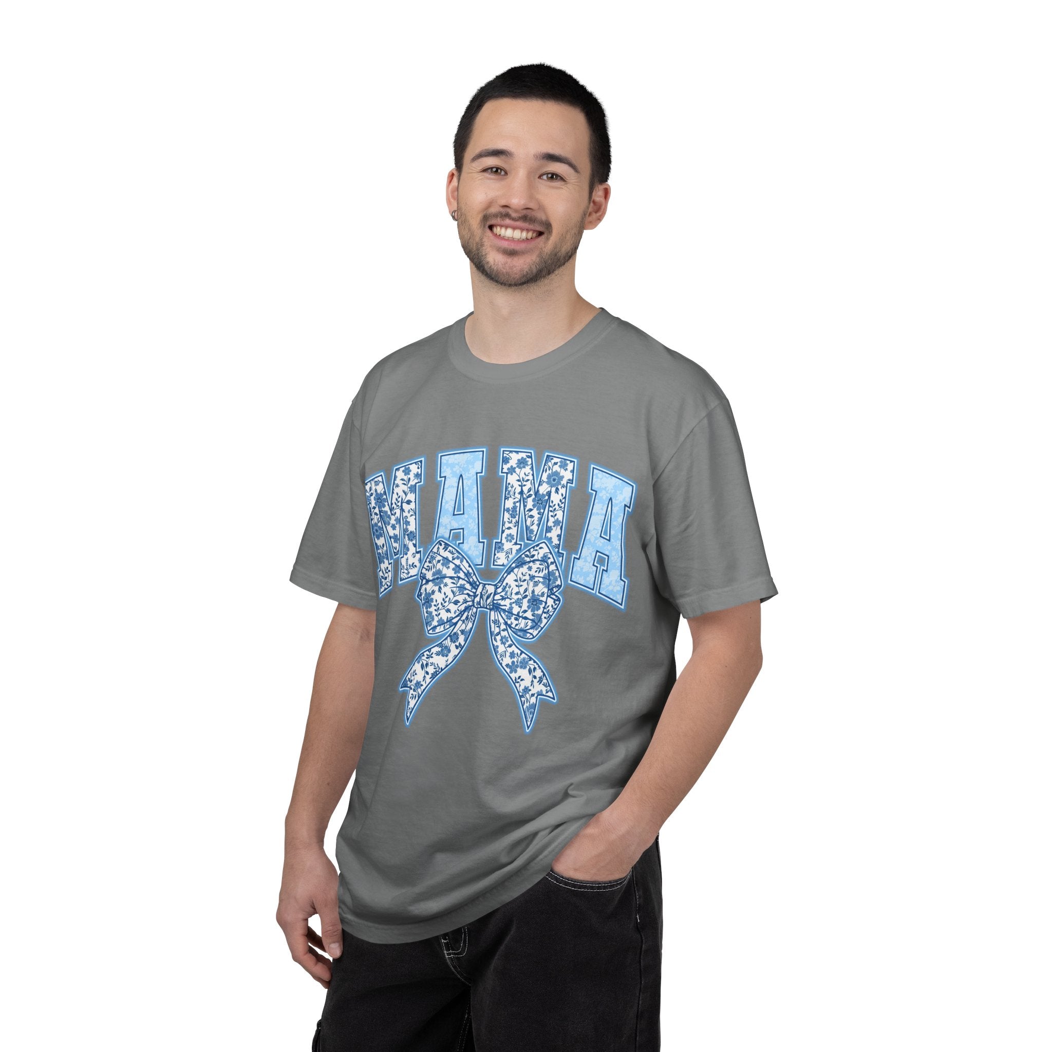 Comfort colors Mama Blue Tshirt