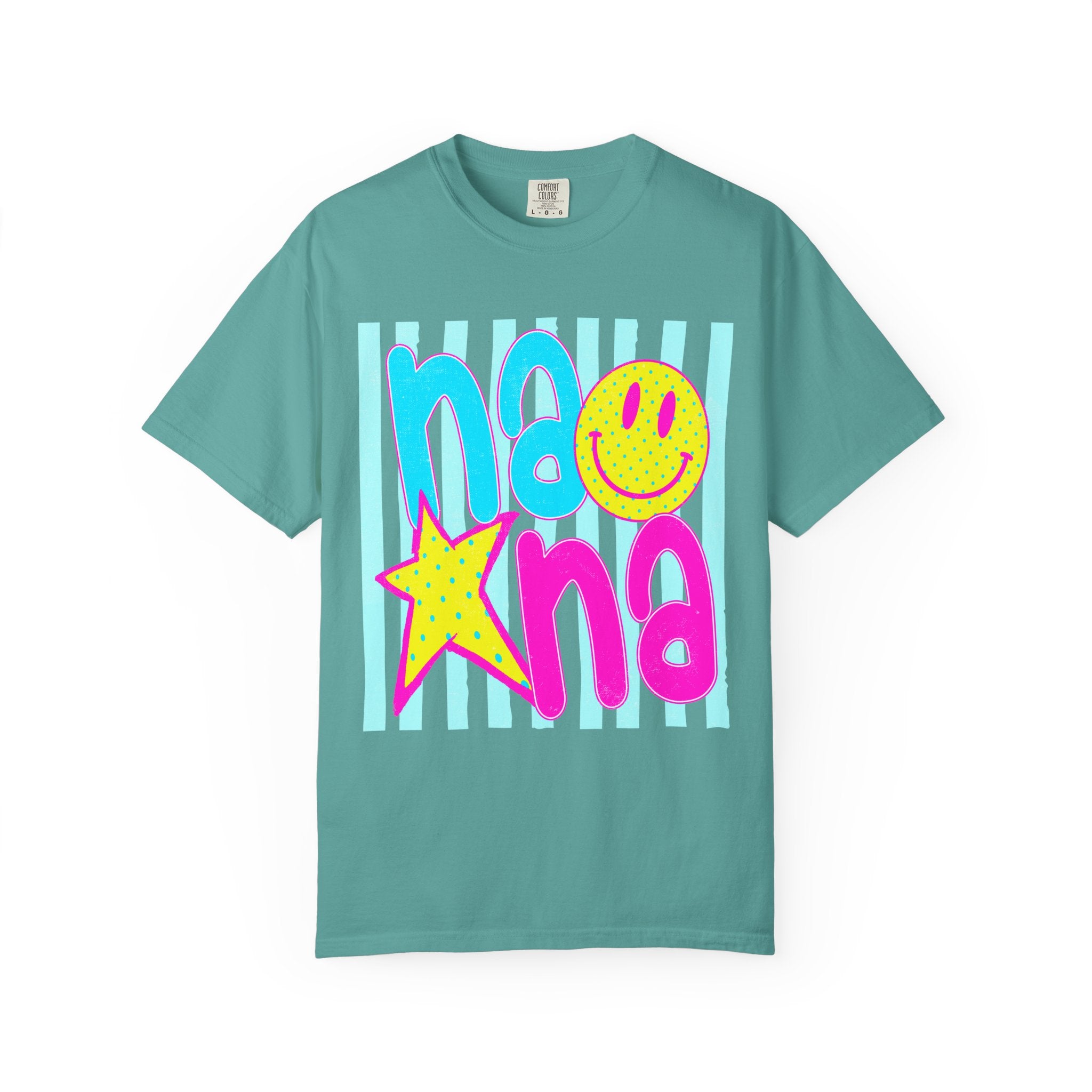 Nana Smiley Star Graphic T-Shirt