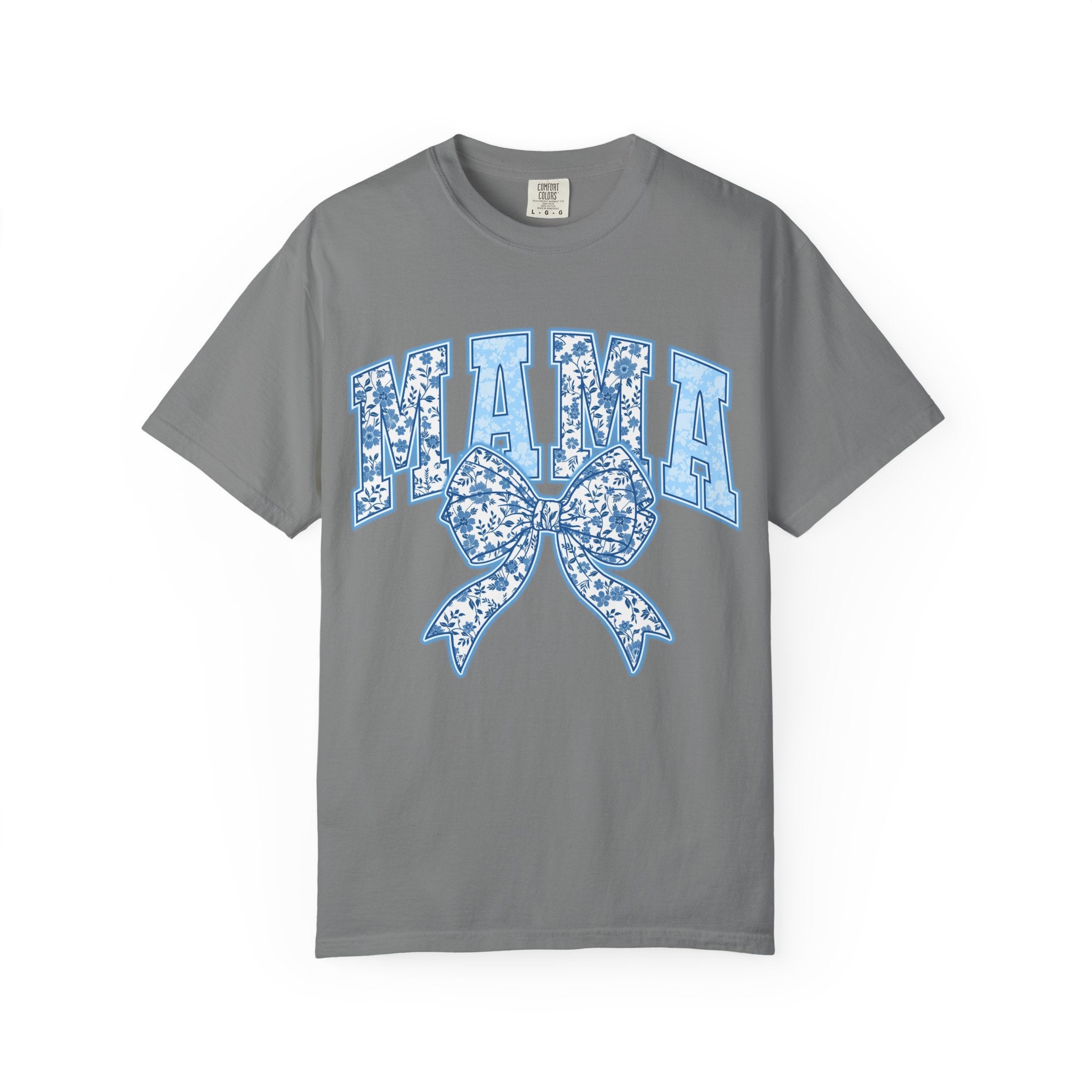 Comfort colors Mama Blue Tshirt