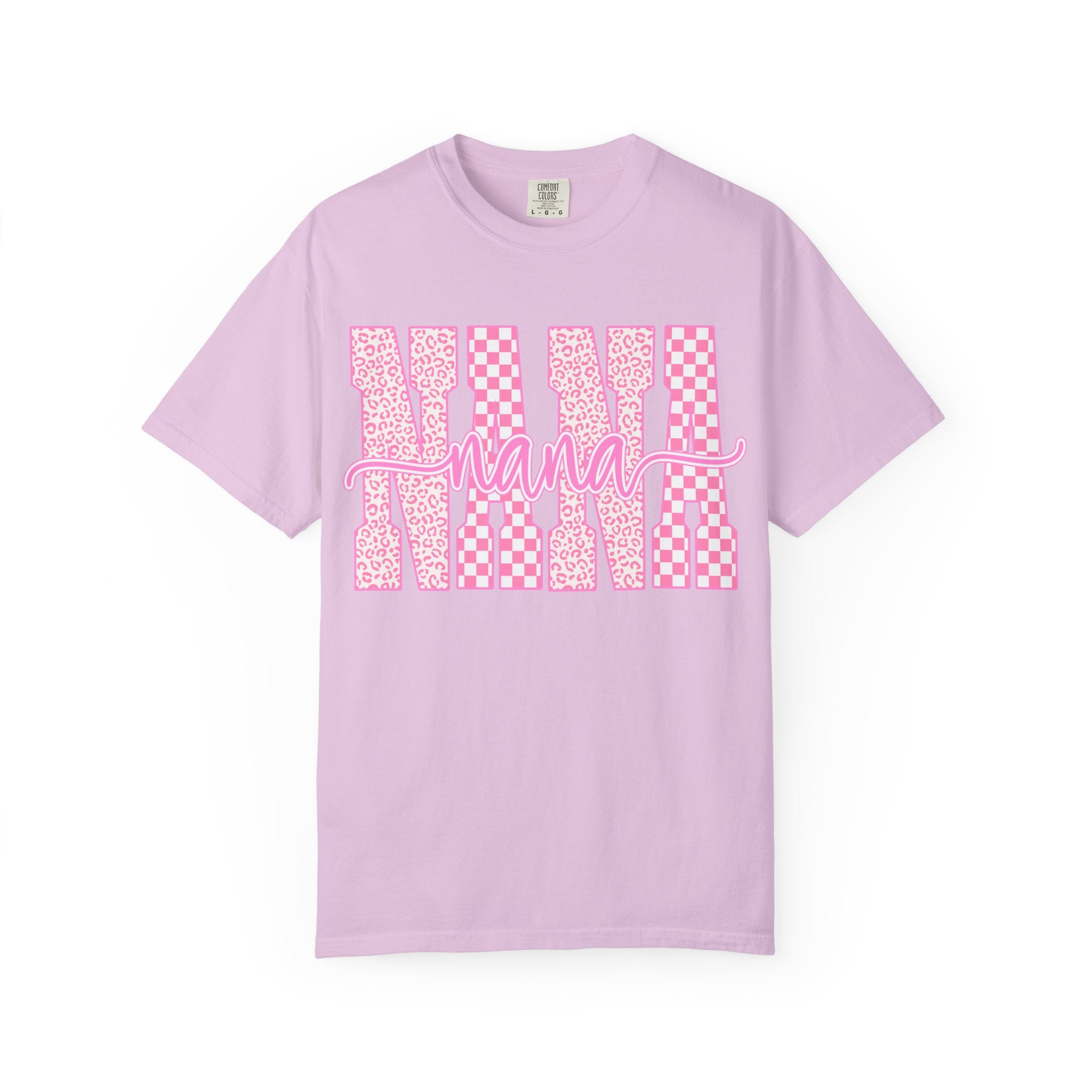 Grandma Script Checkerboard T-Shirt