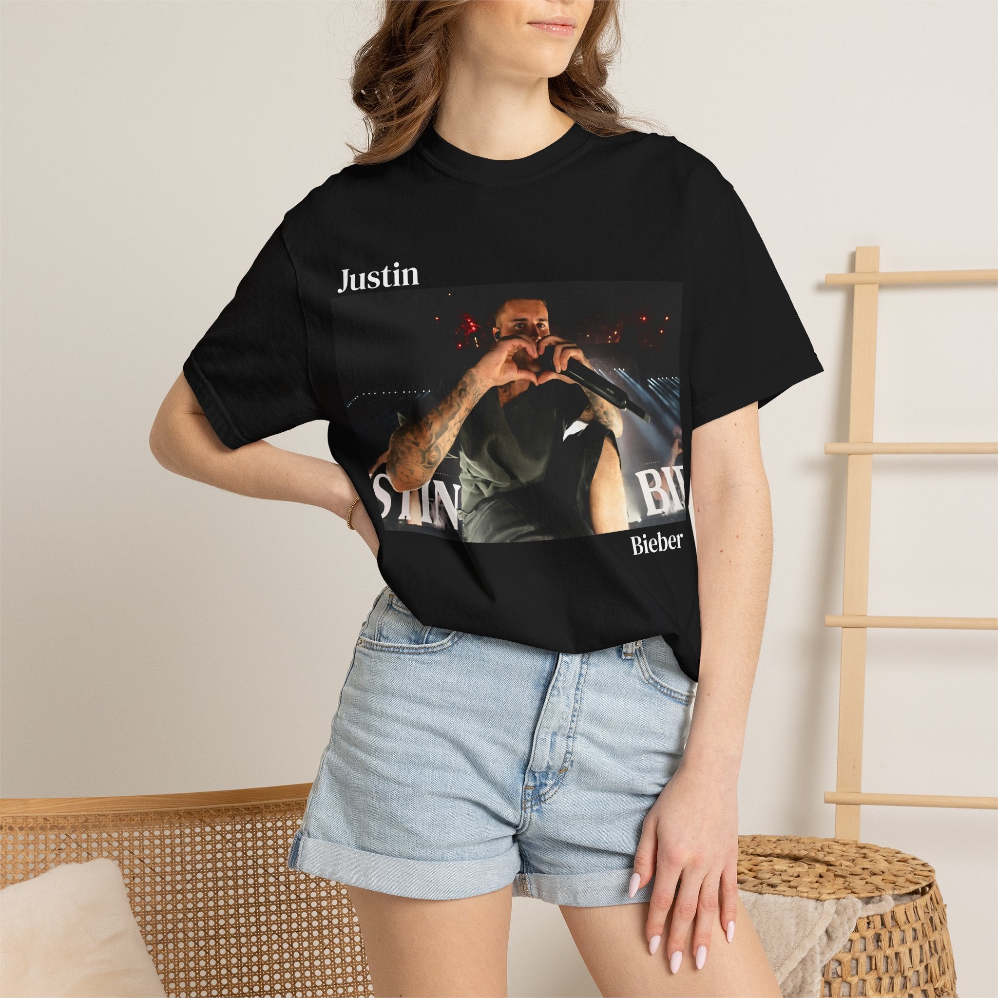 Justin’s concert Tee