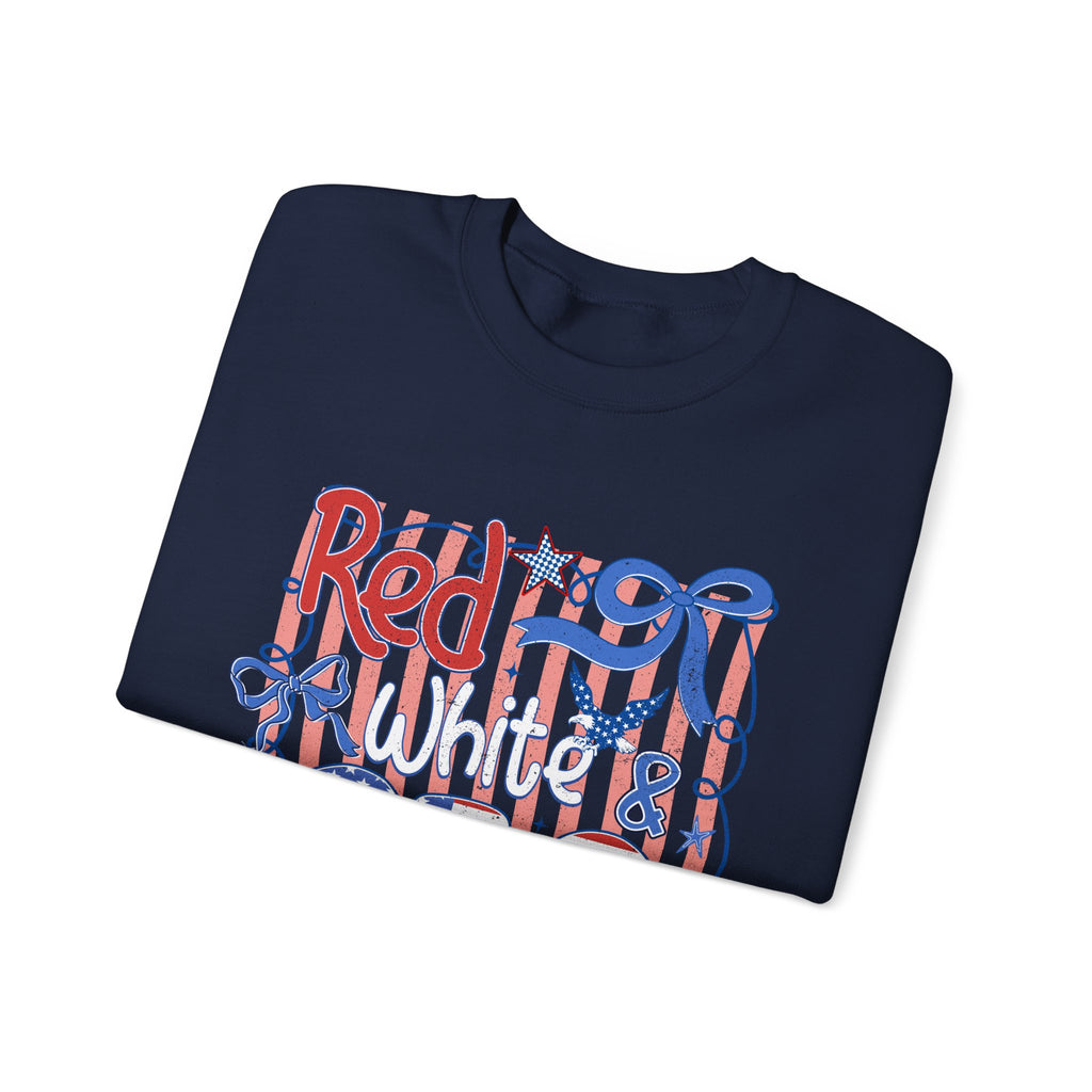 Red White & 4th Crewneck Sweatshirt