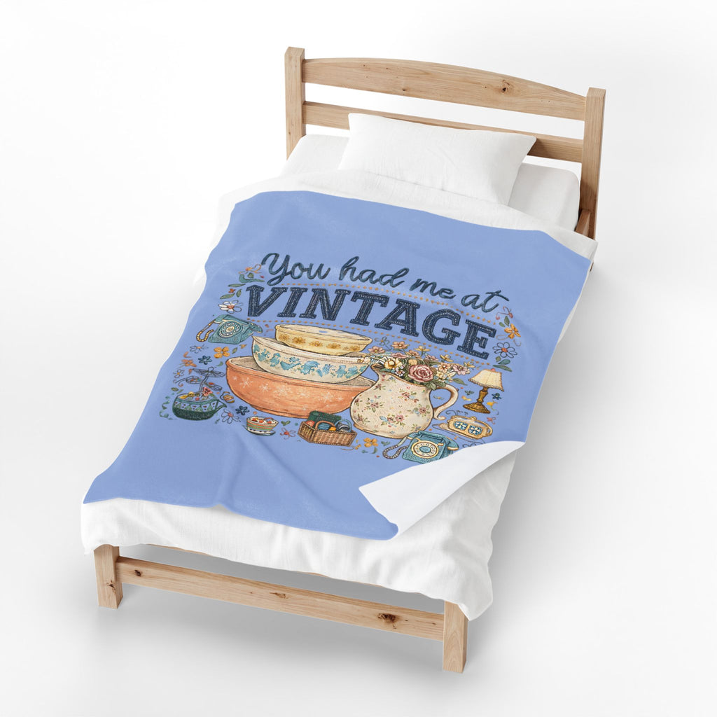 You Had Me at Vintage Blanket