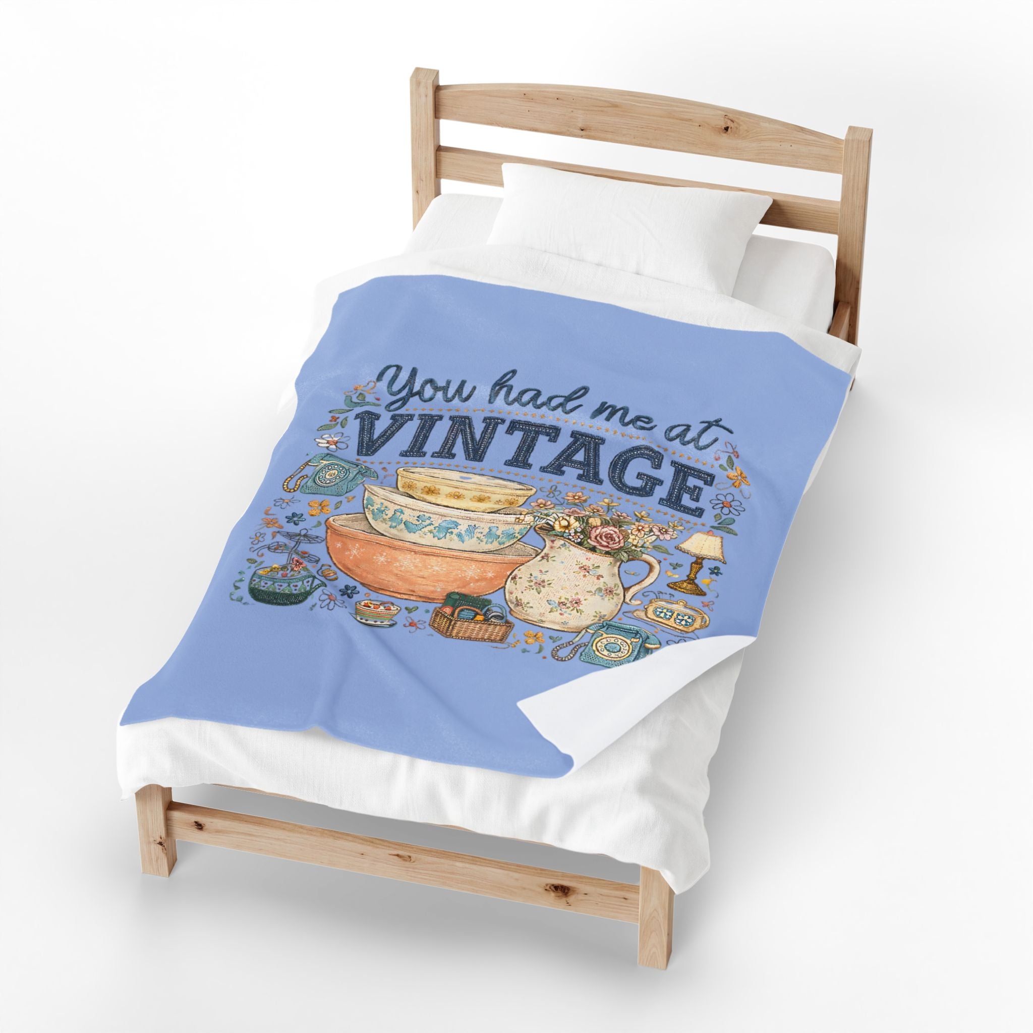 You Had Me at Vintage Blanket