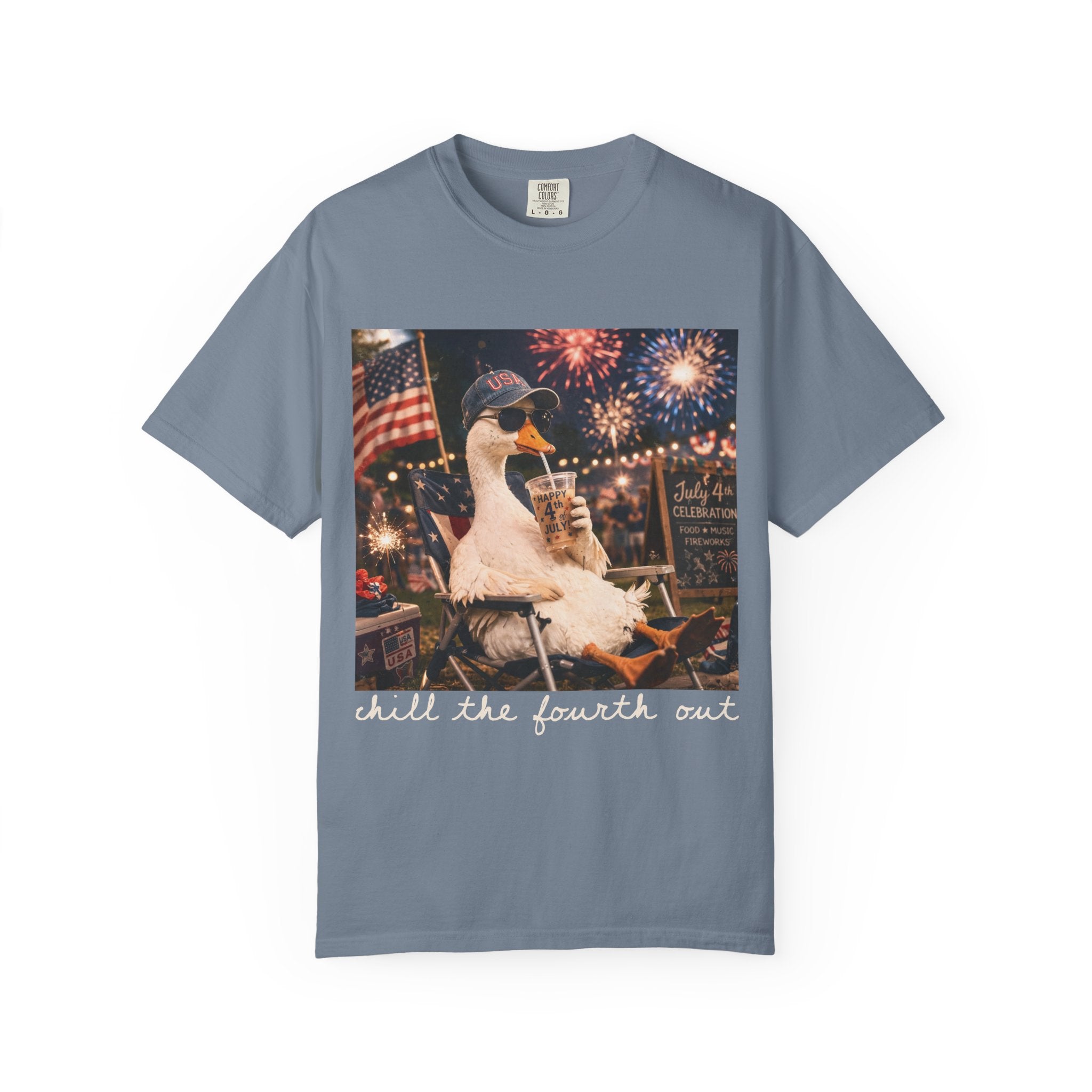 Patriotic Seagull Tshirt