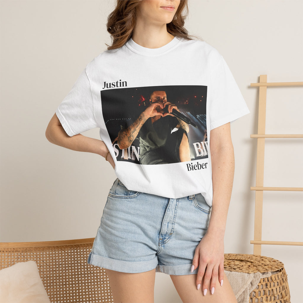 Justin’s concert Tee