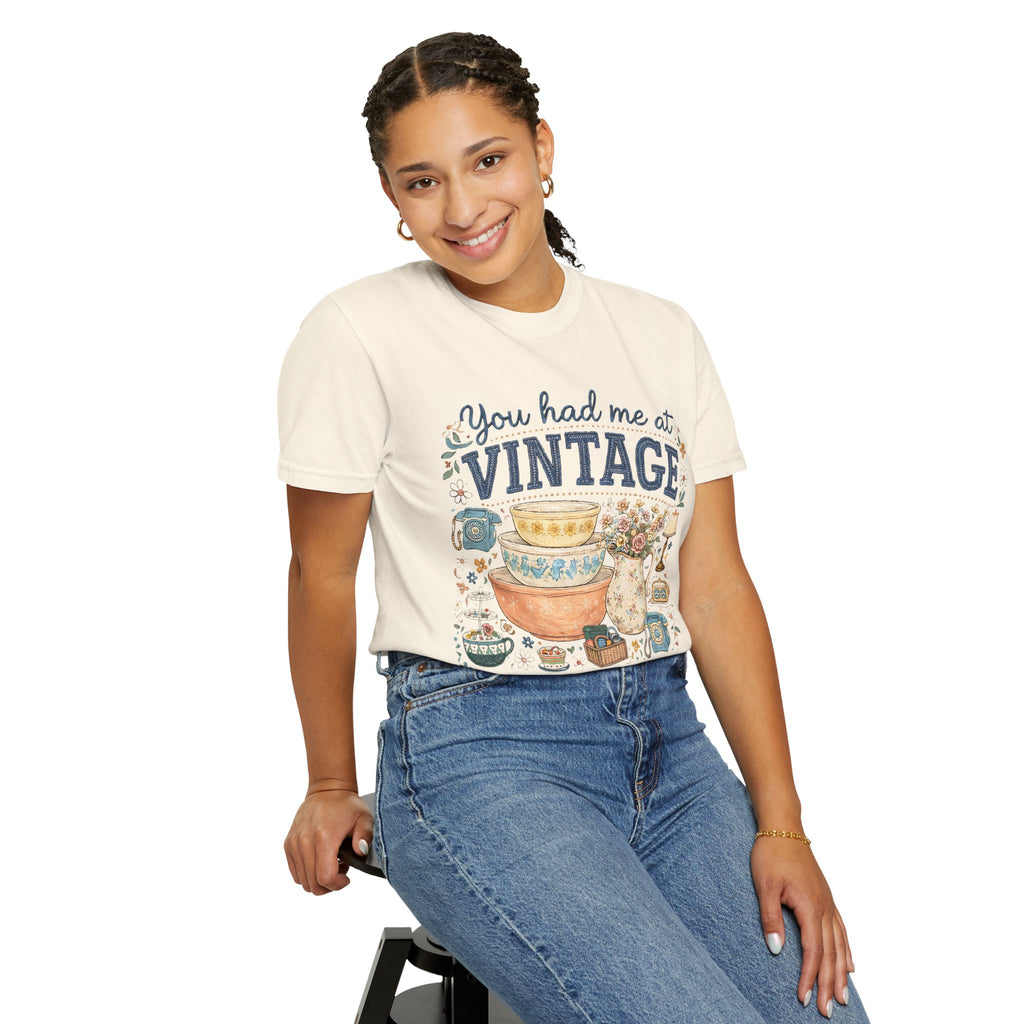 Comfort colors You Had Me at Vintage tshirt