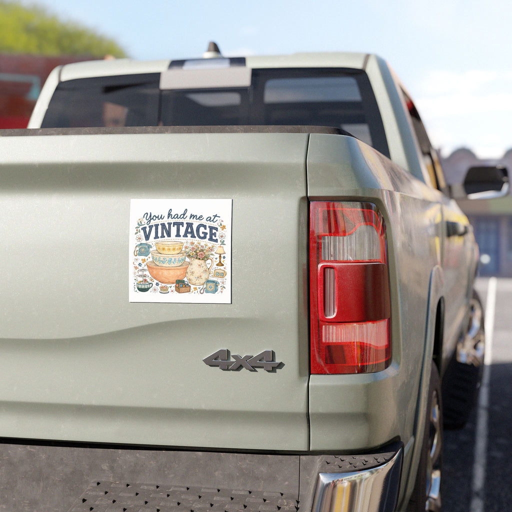 Car Magnet - "You Had Me at Vintage”