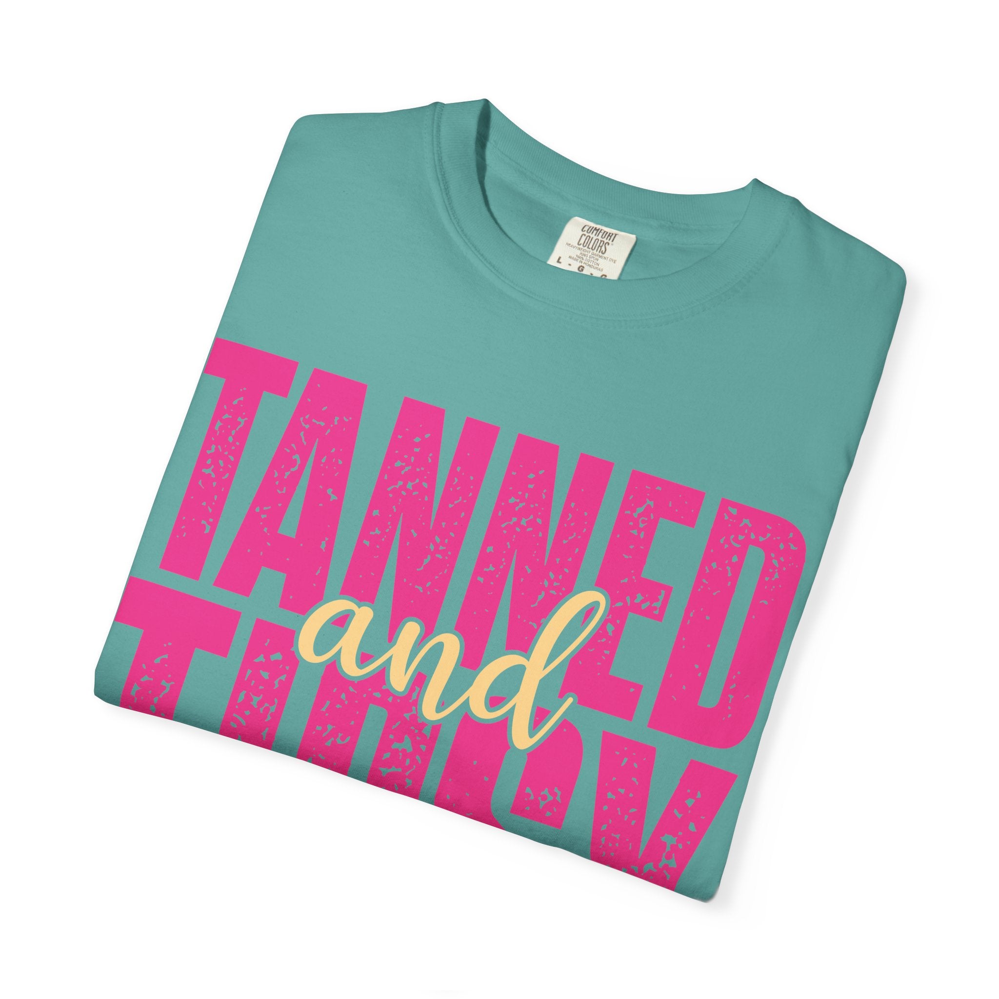Tanned and Tipsy summer t shirt