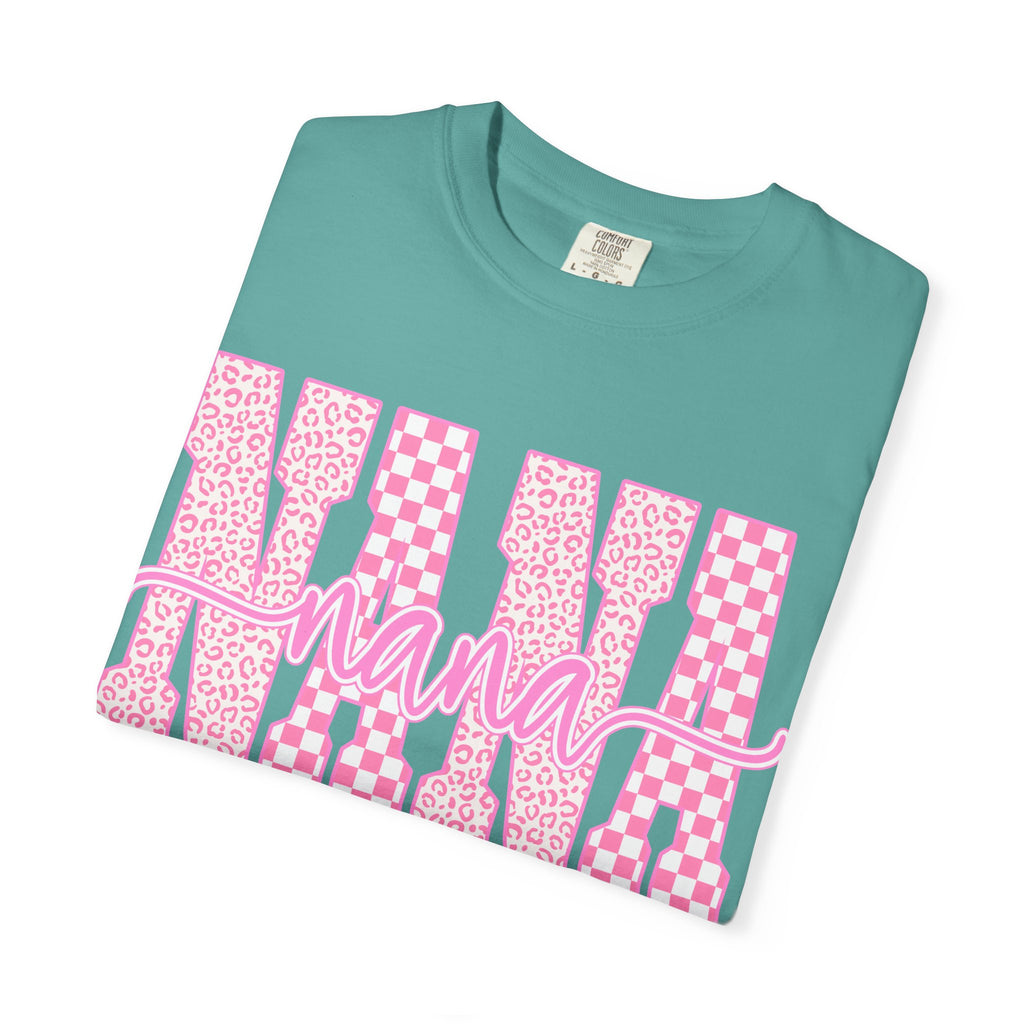 Grandma Script Checkerboard T-Shirt