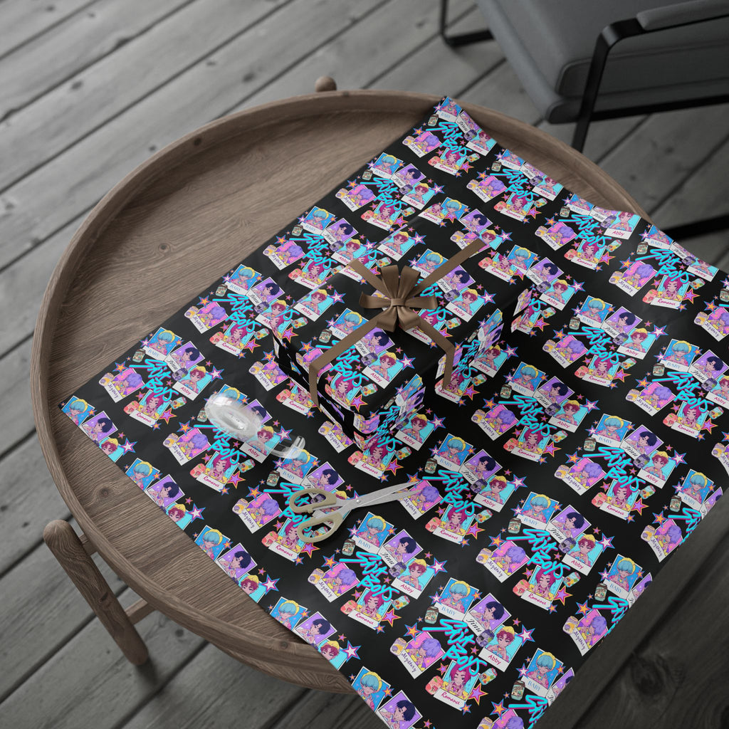 KPOP, Fun Wrapping Paper for Birthdays, Holidays, Parties, Arts and Crafts
